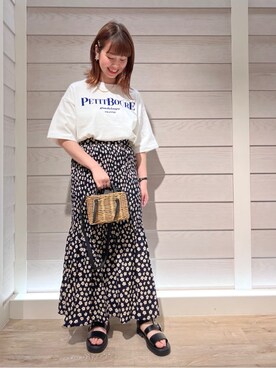 「CACHELLIE（カシェリエ）のアイテム」を使った、FREDY&GLOSTER stylingさん（レディース・160cm）の春コーディネート