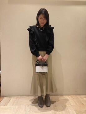 FREDY&GLOSTER stylingさん(レディース・160cm)の冬コーディネート