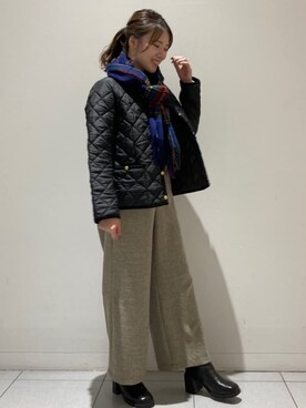 「tweedmill」｜FREDY&GLOSTER stylingさん（レディース・160cm）の冬コーディネート