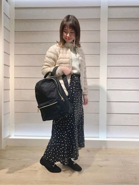 「DANTON」｜「アイテム（ジャケット/アウター）」を使った、FREDY&GLOSTER stylingさん（レディース・160cm）の秋コーディネート