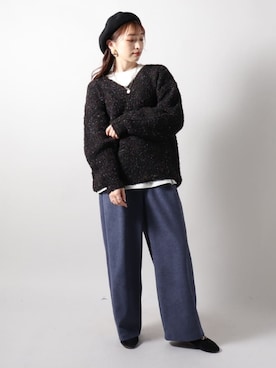 FREDY&GLOSTER stylingさん（レディース・160cm）の冬コーディネート