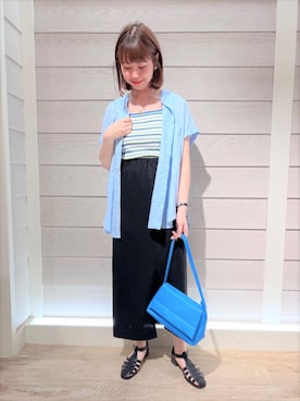FREDY&GLOSTER stylingさん(レディース・160cm)の夏コーディネート