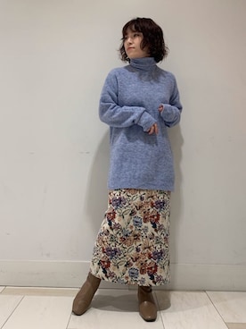 FREDY&GLOSTER stylingさん（レディース・160cm）の冬コーディネート