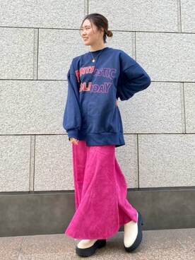 FREDY&GLOSTER stylingさん(レディース・160cm)の冬コーディネート