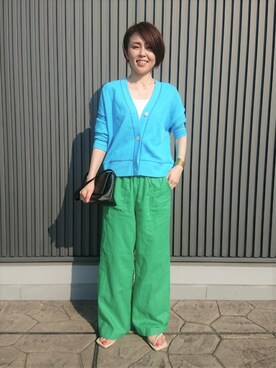 FREDY&GLOSTER stylingさん(レディース・160cm)の夏コーディネート