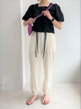 FREDY&GLOSTER stylingさん（レディース・160cm）の夏コーディネート