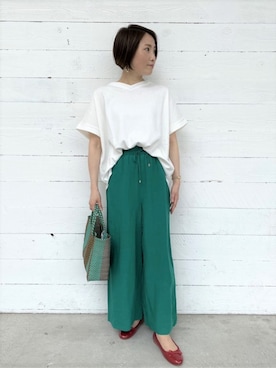 FREDY&GLOSTER stylingさん(レディース・160cm)の夏コーディネート