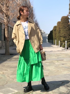 FREDY&GLOSTER stylingさん（レディース・160cm）の春コーディネート