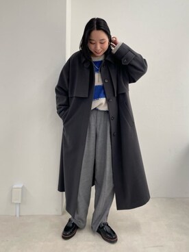 FREDY&GLOSTER stylingさん（レディース・156cm）の冬コーディネート