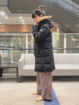 「GEVACO」｜「アイテム（ダウンジャケット/コート）」を使った、FREDY&GLOSTER stylingさん（レディース・157cm）の秋コーディネート