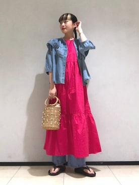 「CACHELLIE（カシェリエ）のアイテム」を使った、FREDY&GLOSTER stylingさん（レディース・160cm）の春コーディネート