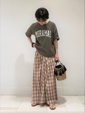 FREDY&GLOSTER stylingさん（レディース・160cm）の夏コーディネート