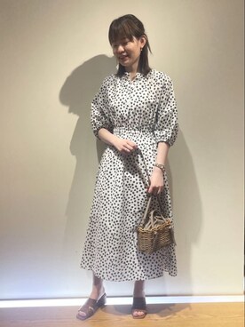 「CACHELLIE（カシェリエ）のアイテム」を使った、FREDY&GLOSTER stylingさん（レディース・160cm）の春コーディネート