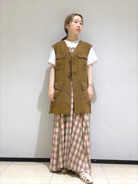 FREDY&GLOSTER stylingさん（レディース・160cm）の夏コーディネート