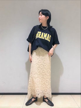 FREDY&GLOSTER stylingさん(レディース・160cm)の夏コーディネート