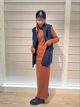 FREDY&GLOSTER stylingさん（レディース・162cm）の秋コーディネート