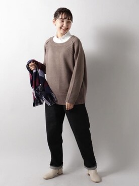 FREDY&GLOSTER stylingさん（レディース・160cm）の冬コーディネート