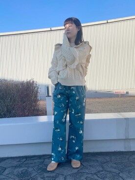 FREDY&GLOSTER stylingさん（レディース・160cm）の冬コーディネート