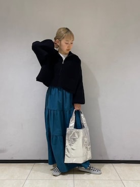FREDY&GLOSTER stylingさん（レディース・160cm）の冬コーディネート