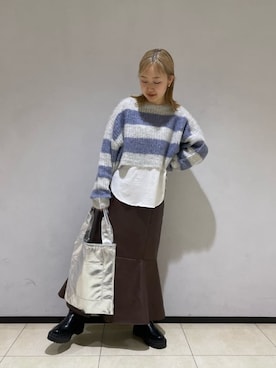 FREDY&GLOSTER stylingさん（レディース・160cm）の冬コーディネート