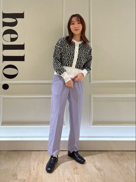 「マーガレット」｜FREDY&GLOSTER stylingさん（レディース・160cm）の冬コーディネート