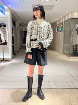 FREDY&GLOSTER stylingさん(レディース・165cm)の冬コーディネート