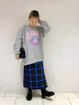 「fredy repit（フレディレピ）のアイテム（バッグ）」を使った、FREDY&GLOSTER stylingさん（レディース・160cm）の秋コーディネート