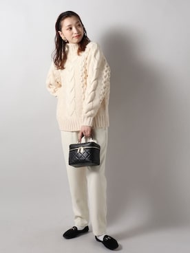 FREDY&GLOSTER stylingさん（レディース・160cm）の冬コーディネート
