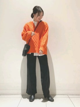 FREDY&GLOSTER stylingさん（レディース・160cm）の冬コーディネート
