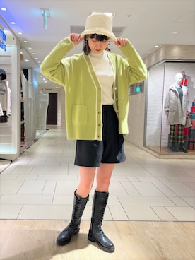 FREDY&GLOSTER stylingさん（レディース・165cm）の冬コーディネート