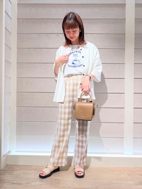 FREDY&GLOSTER stylingさん（レディース・160cm）の夏コーディネート