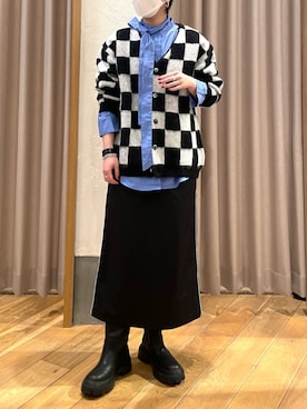 FREDY&GLOSTER stylingさん(レディース・156cm)の冬コーディネート