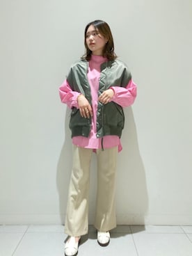 FREDY&GLOSTER stylingさん（レディース・160cm）の冬コーディネート