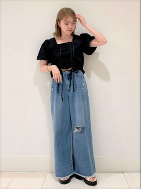 FREDY&GLOSTER stylingさん（レディース・160cm）の夏コーディネート