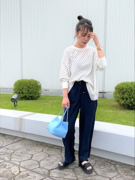 FREDY&GLOSTER stylingさん（レディース・160cm）の夏コーディネート