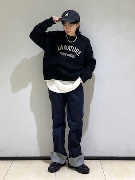 FREDY&GLOSTER stylingさん（レディース・160cm）の冬コーディネート