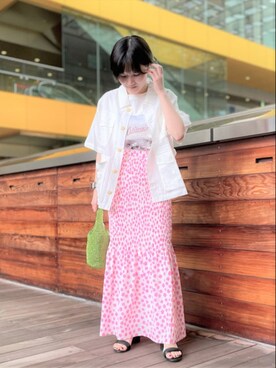 FREDY&GLOSTER stylingさん（レディース・160cm）の夏コーディネート