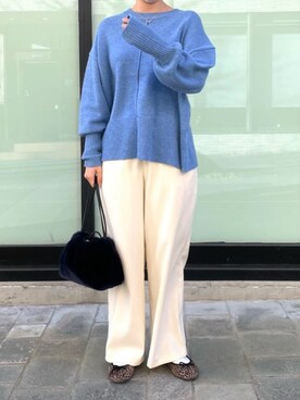 FREDY&GLOSTER stylingさん(レディース・158cm)の冬コーディネート