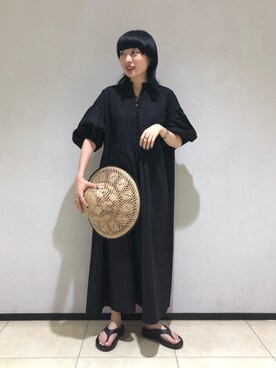 「Santelli Francesca（サンテッリフランチェスカ）のアイテム」を使った、FREDY&GLOSTER stylingさん（レディース・160cm）の春コーディネート