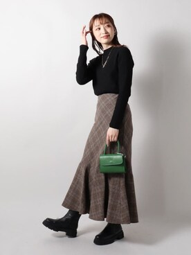 FREDY&GLOSTER stylingさん(レディース・160cm)の冬コーディネート