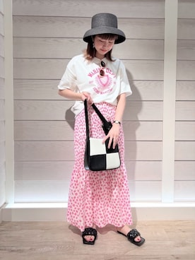 FREDY&GLOSTER stylingさん(レディース・160cm)の夏コーディネート