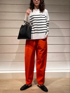 「kakatoo（カカトゥ）のアイテム」を使った、FREDY&GLOSTER stylingさん（レディース・160cm）の冬コーディネート