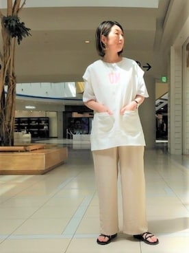 FREDY&GLOSTER stylingさん(レディース・160cm)の夏コーディネート