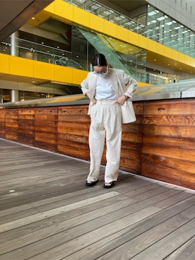 「SHAKA」｜「アイテム（ジャケット/アウター）」を使った、FREDY&GLOSTER stylingさん（レディース・160cm）の春コーディネート