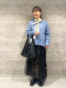 FREDY&GLOSTER stylingさん(レディース・165cm)の冬コーディネート