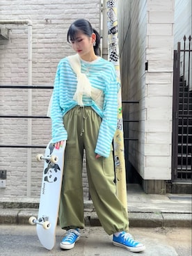 FREDY&GLOSTER stylingさん（レディース・160cm）の夏コーディネート