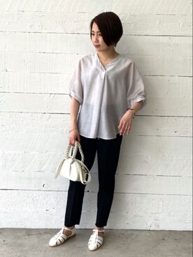 FREDY&GLOSTER stylingさん(レディース・160cm)の春コーディネート