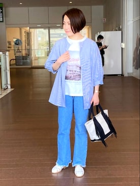 FREDY&GLOSTER stylingさん(レディース・160cm)の夏コーディネート