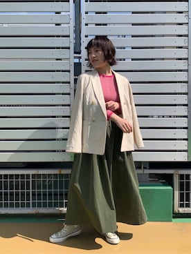 FREDY&GLOSTER stylingさん（レディース・160cm）の春コーディネート