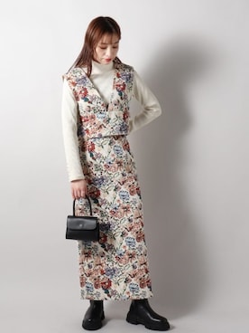 FREDY&GLOSTER stylingさん（レディース・160cm）の冬コーディネート